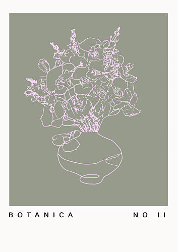 Botanicalineno42 Art Print