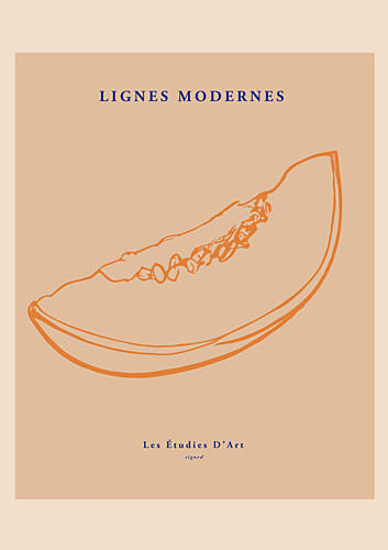 Lignesmodernesno12 Art Print