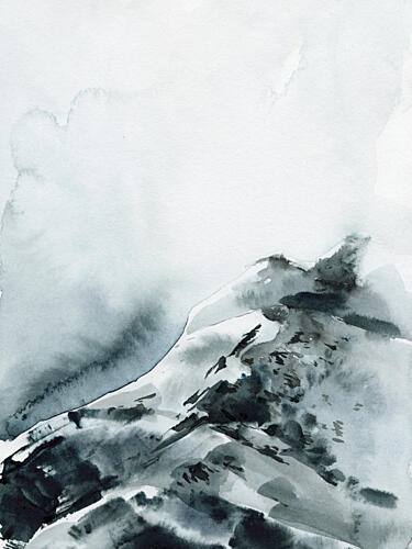 Thequietseasonno03 Art Print