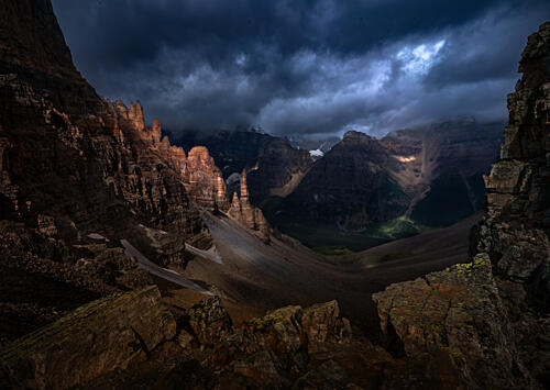 Stormy Mountain Majesty Art Print