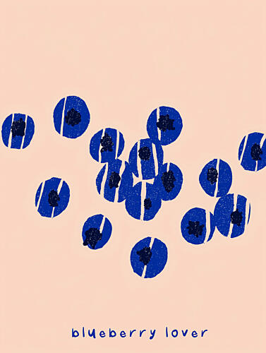 Blueberrylover Art Print