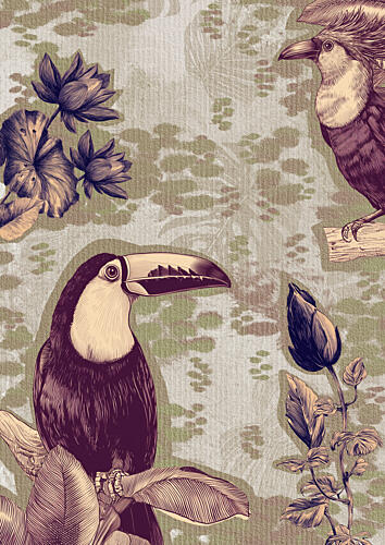 Hidden Tropics Art Print