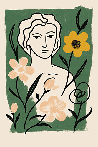 Gardenbeauty Art Print