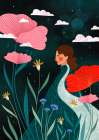 Earth Goddess Art Print