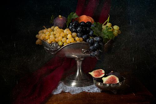 Vintage Fruit Still Life Art Print