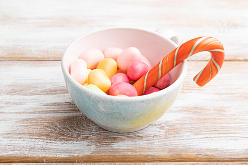 Sweet Candy Bowl Art Print by Uladzimir