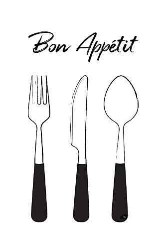 Bon Appetit Tableware Art Print by Martina