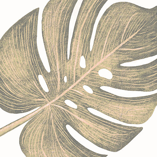 Tropical Monstera Leaf Art Print