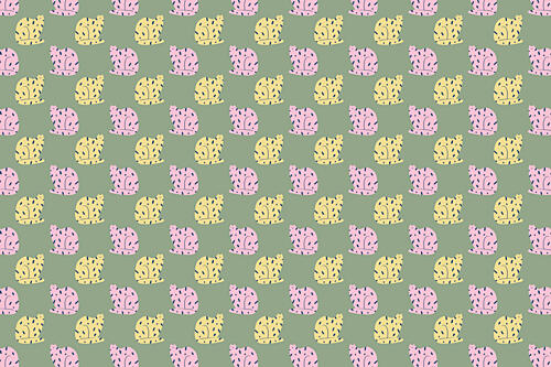 Tigerpatternno03 Art Print