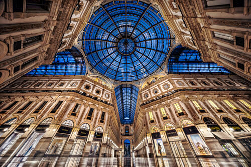 Galleria Art Print by Jo Gen