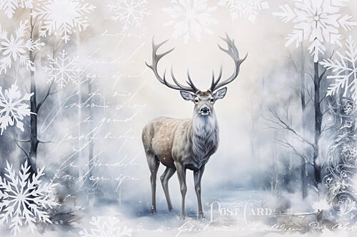Nordic Winter II Art Print