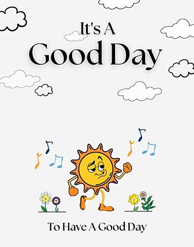 Dancing Sun Good Day Art Print