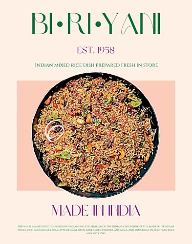 Authentic Indian Biryani Art Print by Nazma Khokhar
