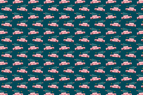 Christmaspatternno22 Art Print