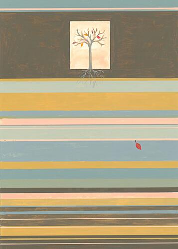 Autumn Tree Art Print