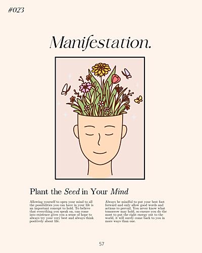 Blooming Mind Garden Art Print