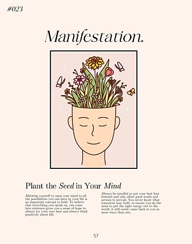 Blooming Mind Garden Art Print