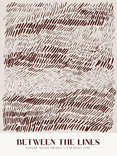 Betweenthelinesno02 Art Print