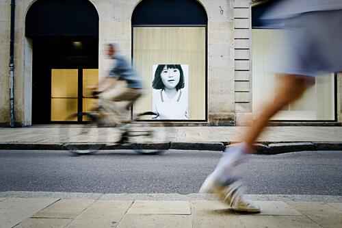 Passing by Portrait Art Print by Stephan Krecina
