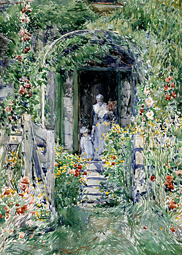 The Garden in Its Glory Art Print