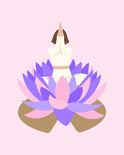 Lotus of Abundance Art Print