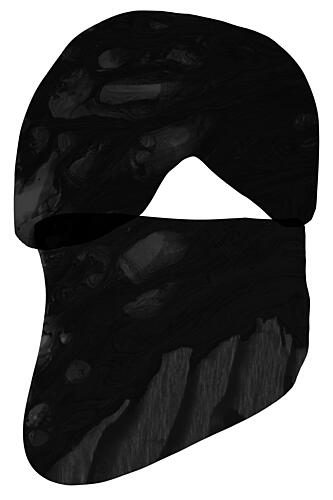 Dark Abstract Mask Art Print by Cartissi