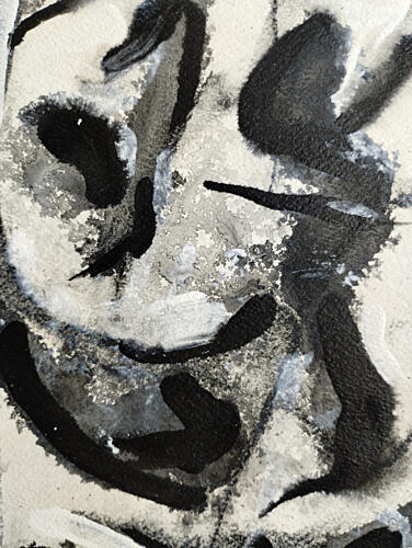 Dynamic Ink Flow Art Print