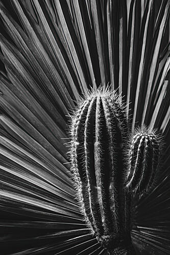 Cactuspoemno02 Art Print