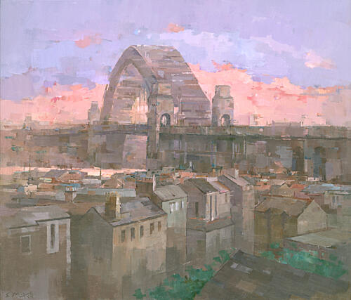 Sydney Bridge Twilight Art Print