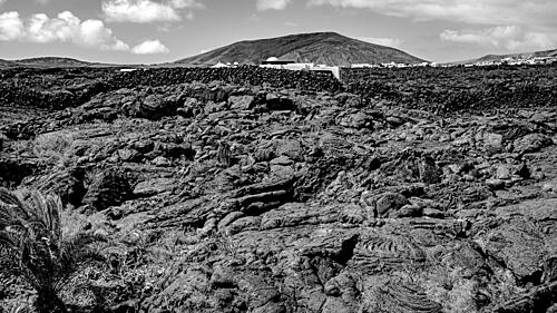 Rugged Lava Landscape Art Print