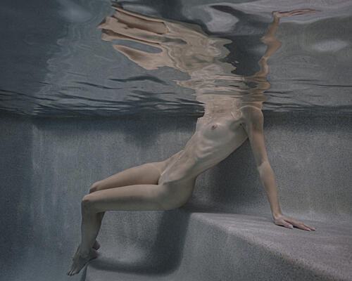 Serene Underwater Form Art Print by Craig Stampfli