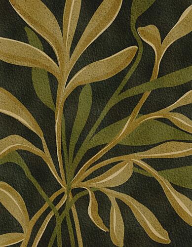 Earthen Foliage Art Print