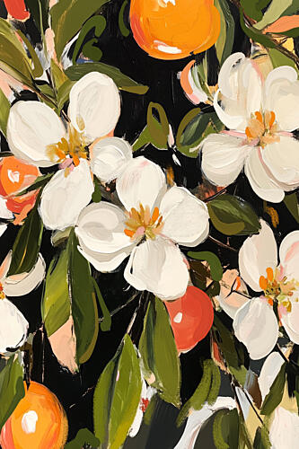 Christmasblossoms Art Print