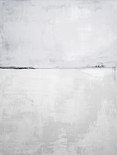 Lake in the Winter Art Print by Kristin Brin