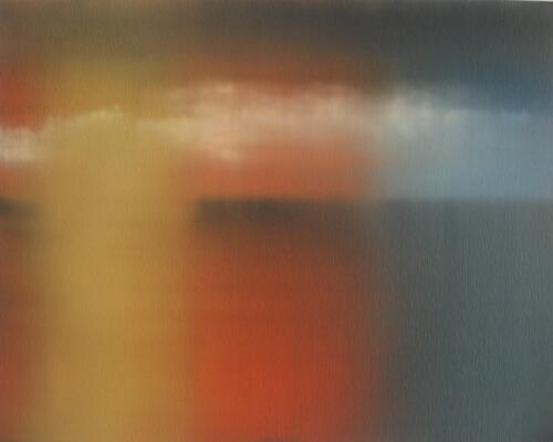 Burgeoning Surge Oil on Canvas Art Print by Mark Russell Jones