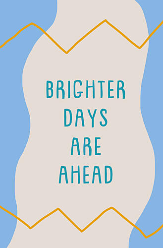Brighter Days Ahead Art Print by Aylin Demir