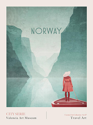 Norway-1 Fjords Art Print