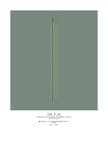 Modern Sprint Visualization Art Print by The Play