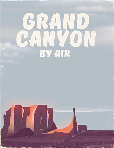 Grand Canyon by Air Art Print