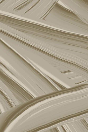 Flowing Neutral Lines Art Print by Martina