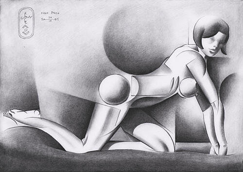 Neo Deco - 24-09-25 Art Print