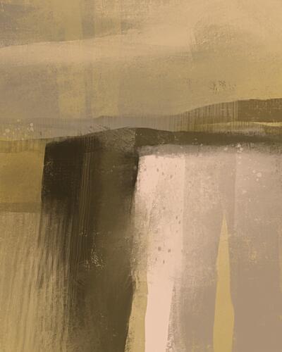 Serene Abstract Landscape Art Print