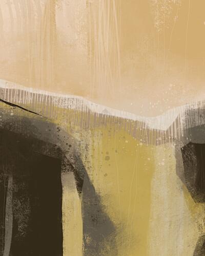 Abstract Horizon Landscape Art Print