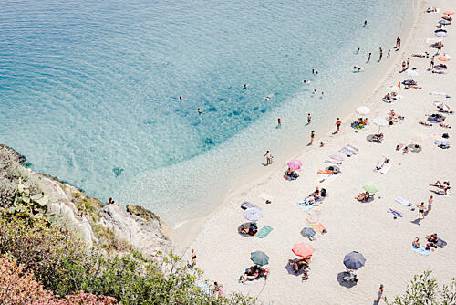 Summer Beach Paradise Art Print