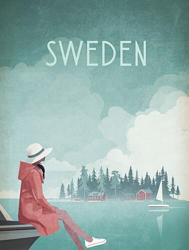 SWEDEN.png Art Print