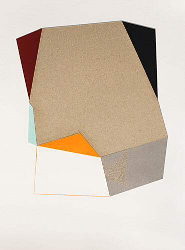 Geometric Color Blocks Art Print by Ildefonso Martin