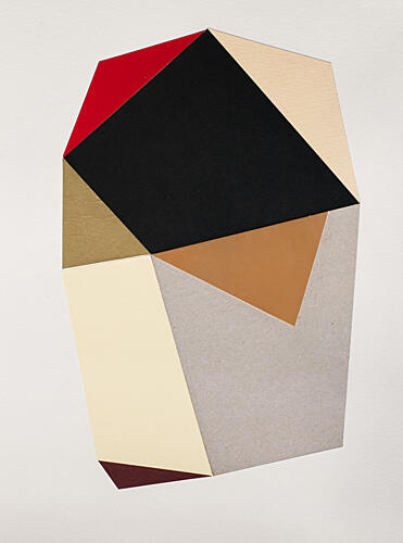 Modern Geometric Shapes Art Print by Ildefonso Martin