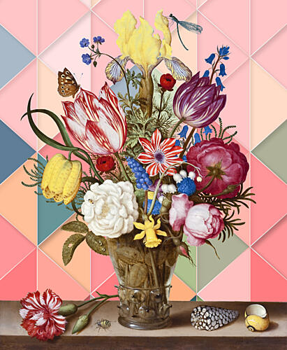 Classic Floral Bouquet Art Print
