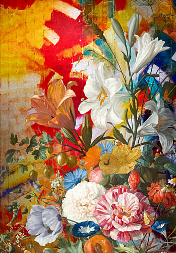 Vibrant Floral Still Life Art Print