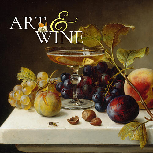 Classical Fruit and Wine Art Print